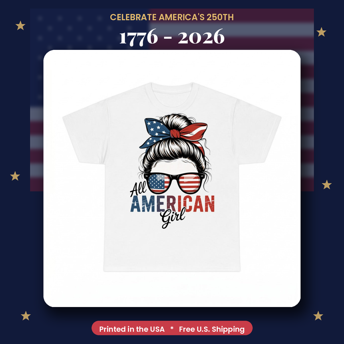 4th of July patriotic - all-american-girl
