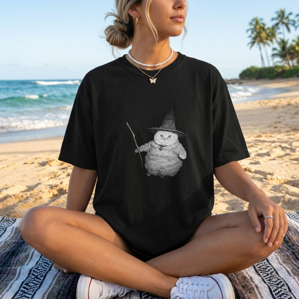 Wizard Cat Vintage Hoodie