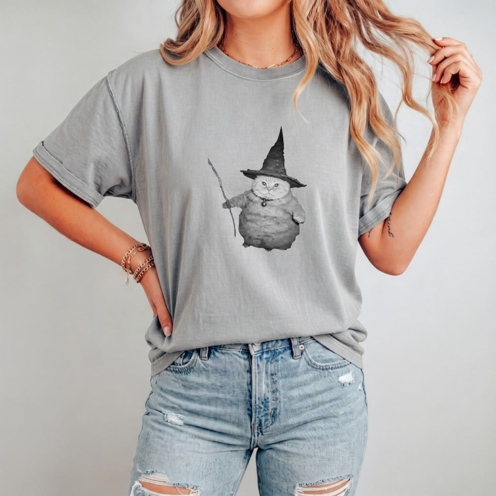 Wizard Cat Vintage Hoodie