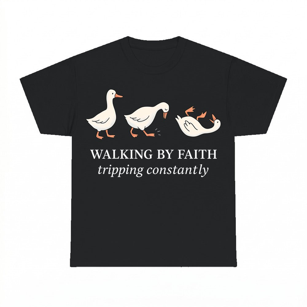 Walking By Faith Tripping Constantly Shirt - Gildan Unisex T