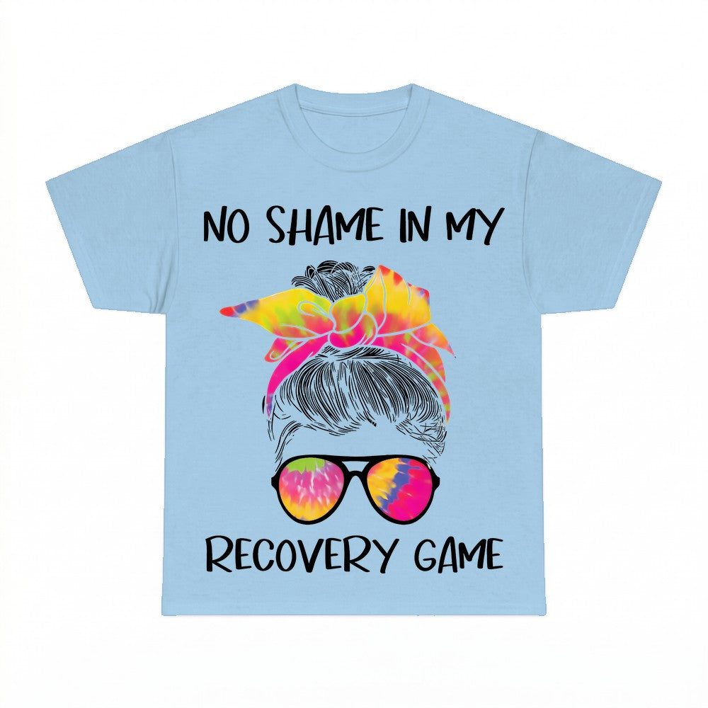 No Shame In My Recovery Game Shirt - Gildan Unisex Tee