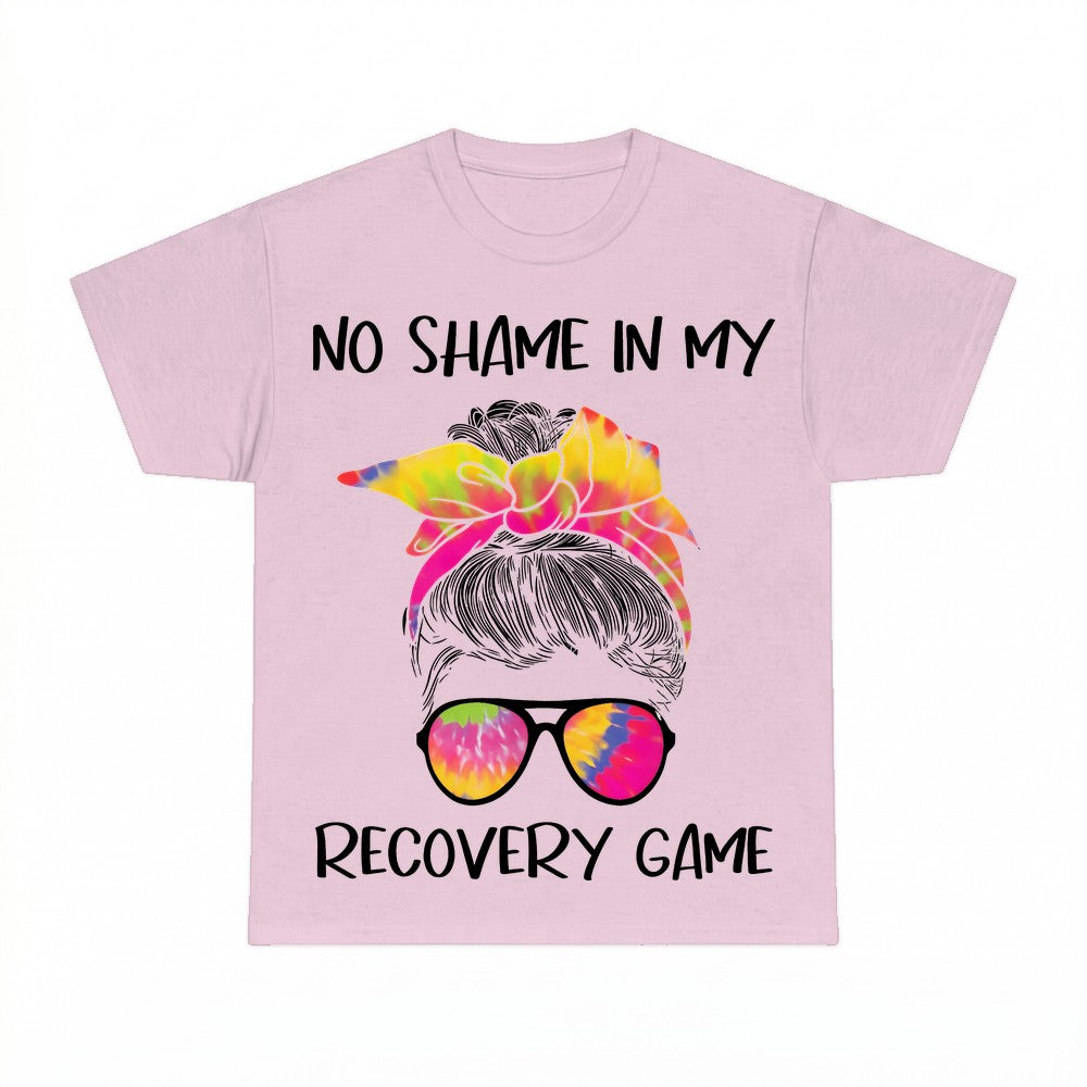 No Shame In My Recovery Game Shirt - Gildan Unisex Tee
