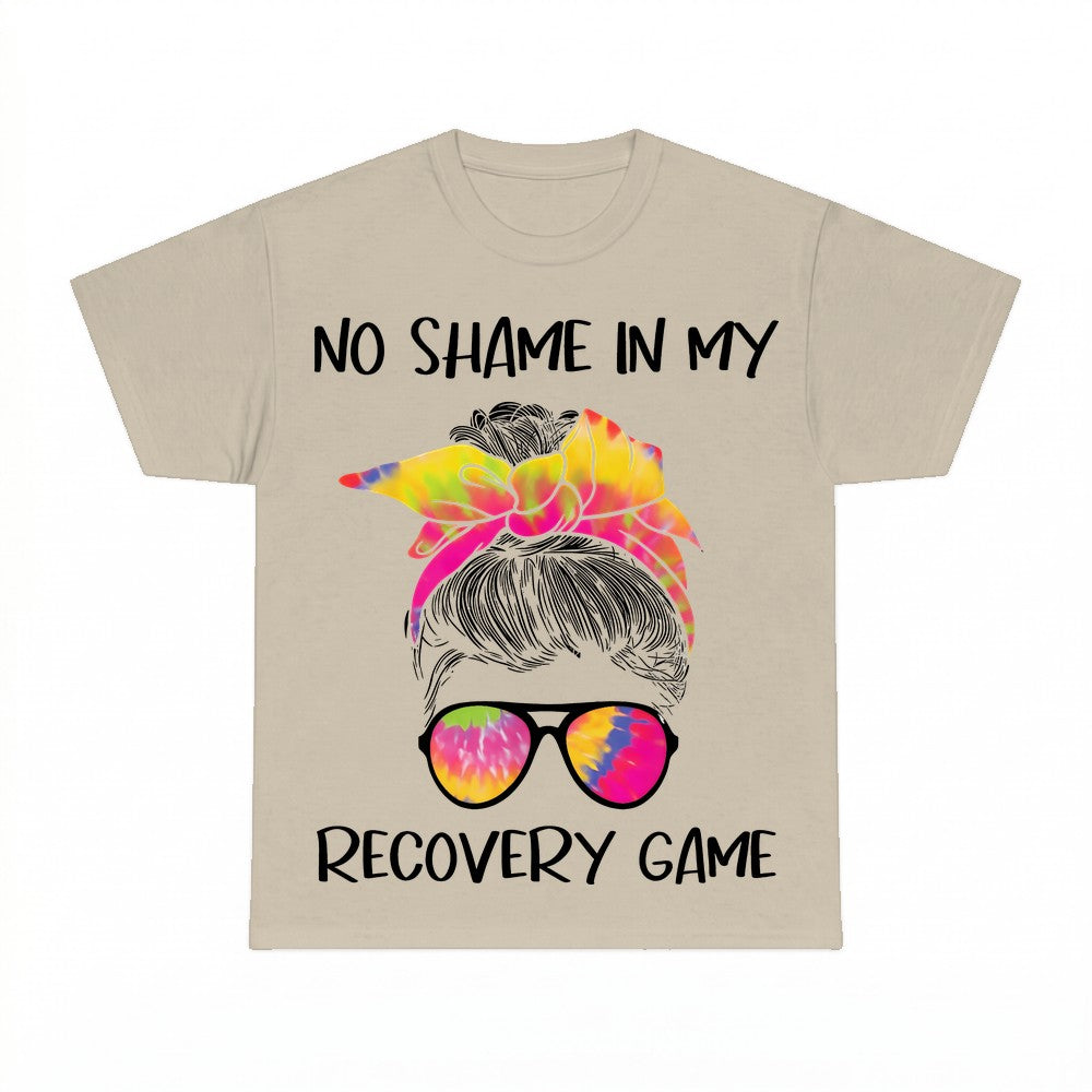 No Shame In My Recovery Game Shirt - Gildan Unisex Tee