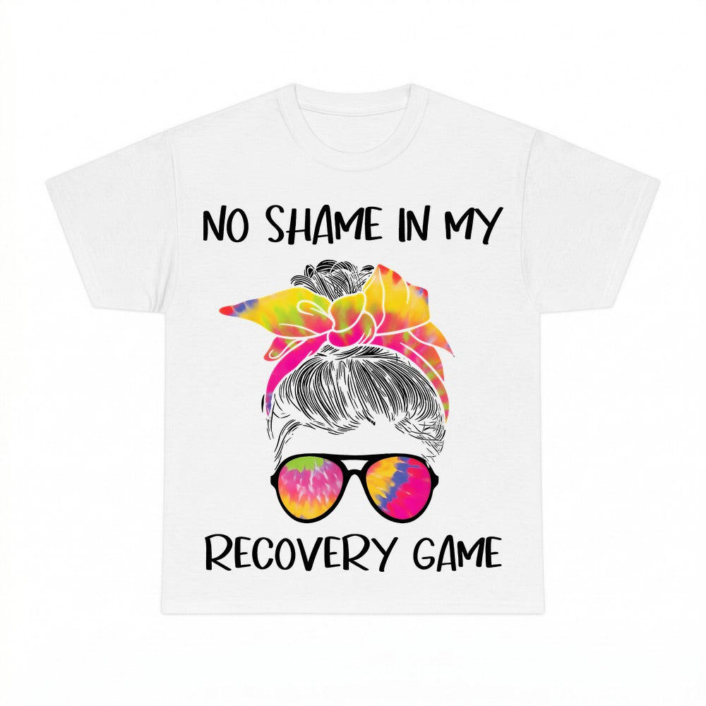 No Shame In My Recovery Game Shirt - Gildan Unisex Tee