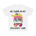 No Shame In My Recovery Game Shirt - Gildan Unisex Tee