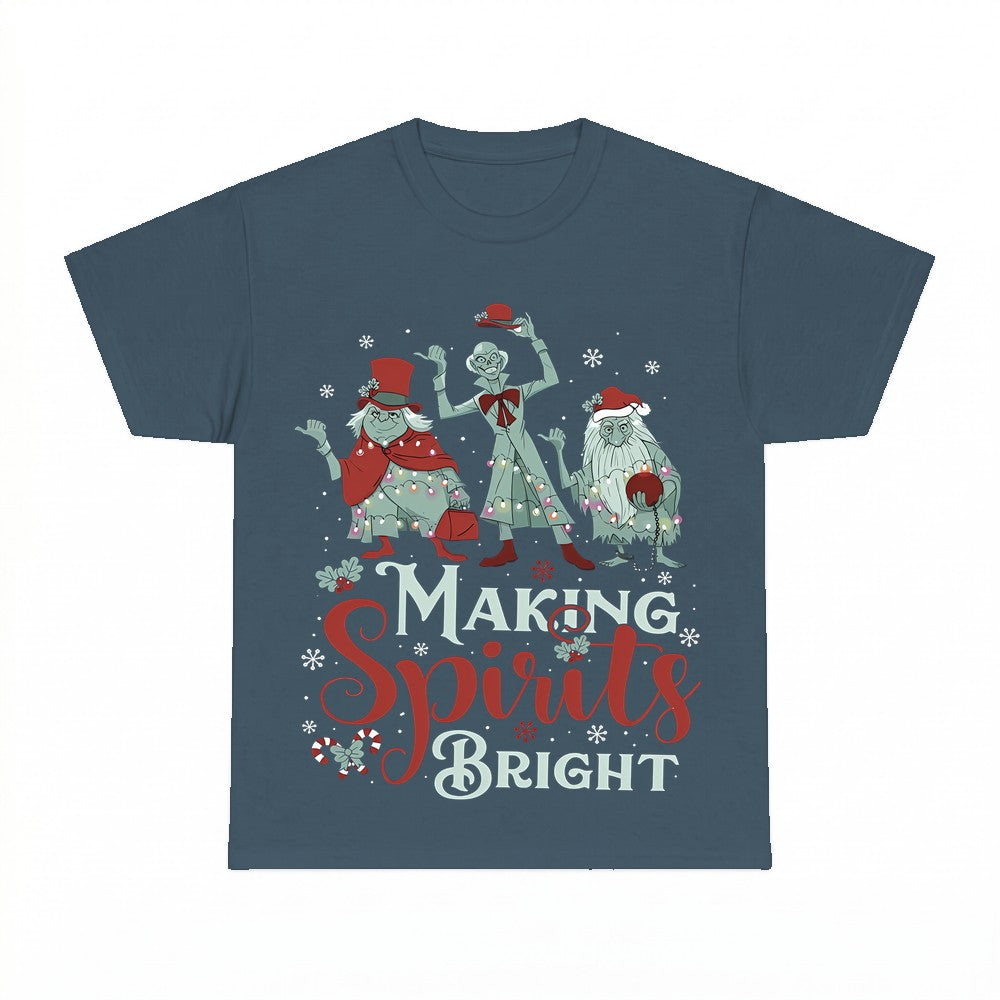 Making Spirits Bright Shirt - Gildan Unisex Tee