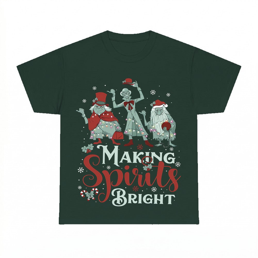 Making Spirits Bright Shirt - Gildan Unisex Tee