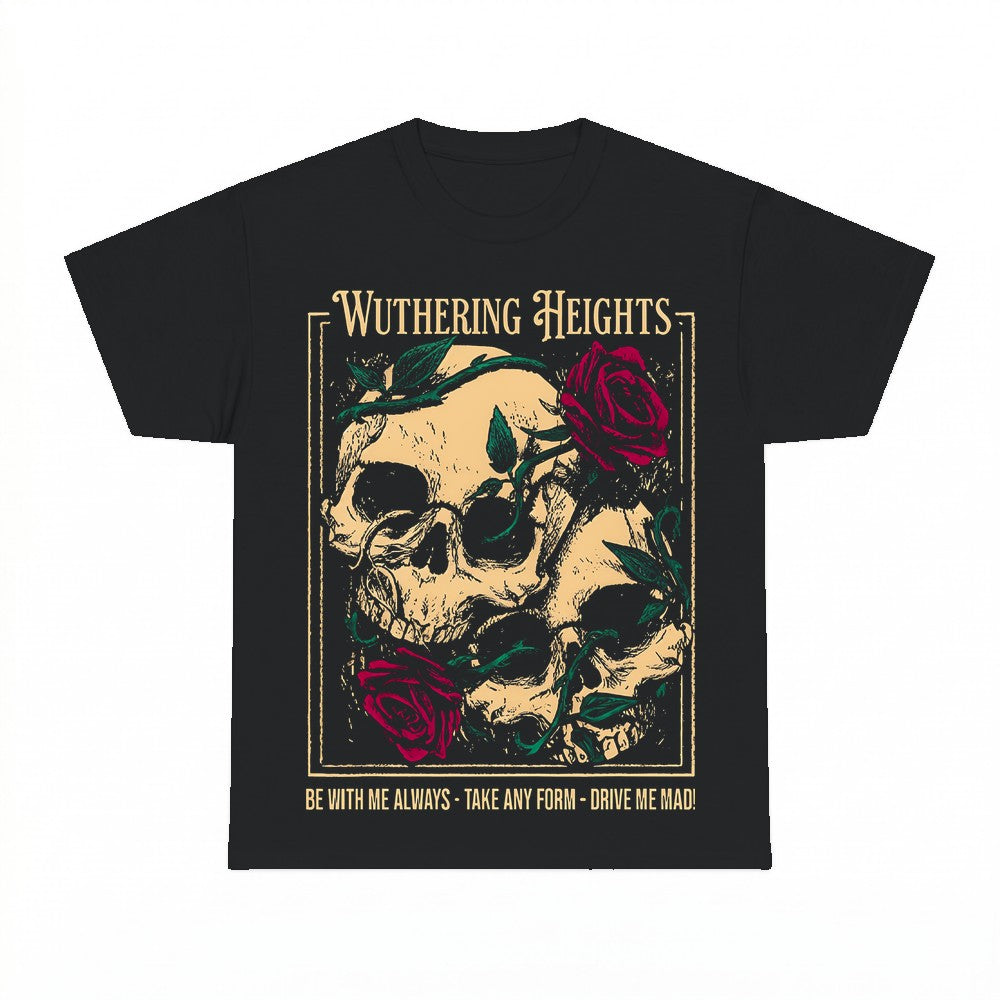 Wuthering Heights Take Any Form Skull Rose Shirt - Gildan Un