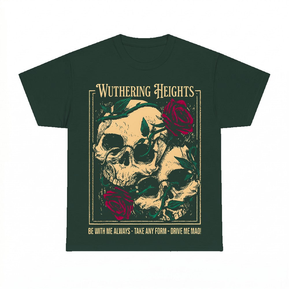 Wuthering Heights Take Any Form Skull Rose Shirt - Gildan Un