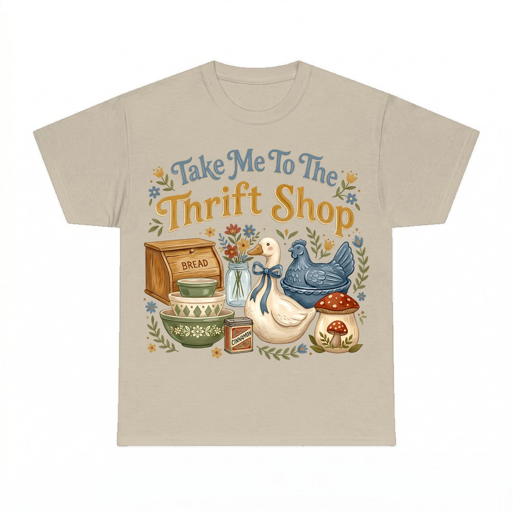 Take Me To The Thrift Shop Shirt - Gildan Unisex Tee