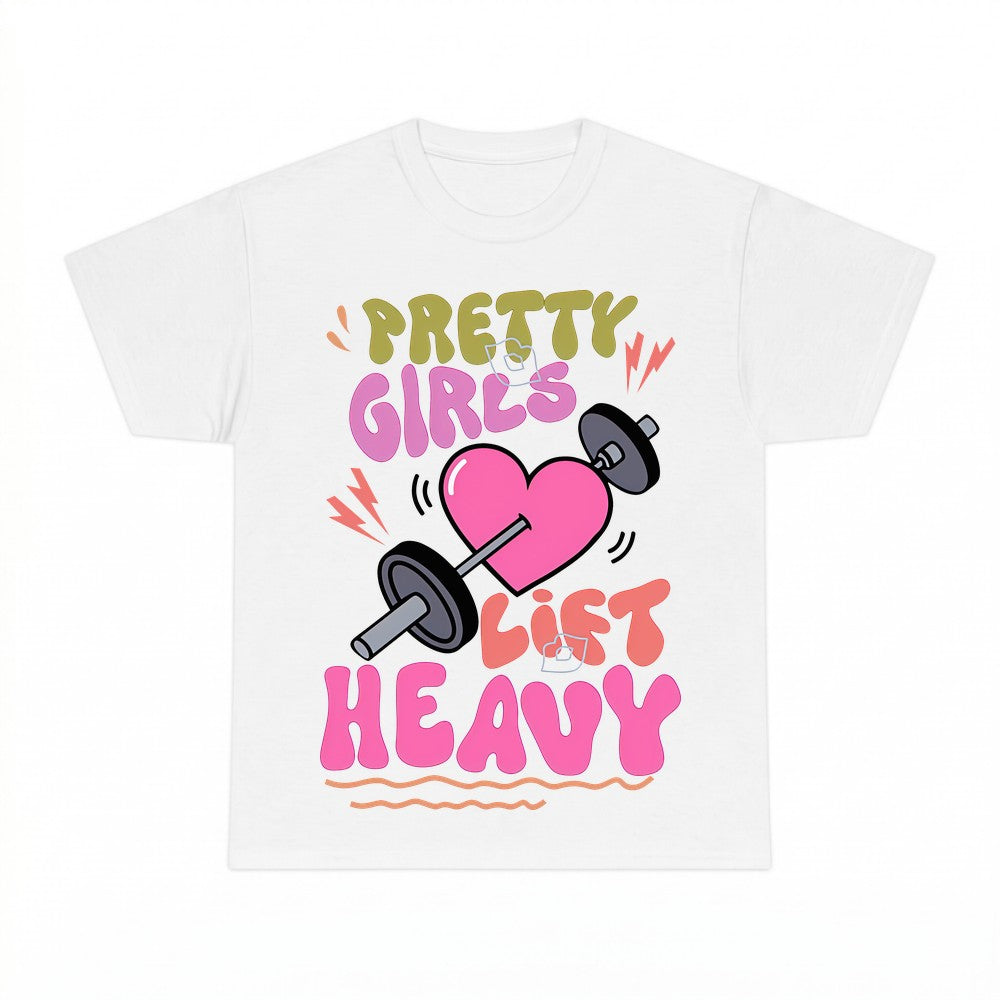 Pretty Girls Lift Heavy Shirt - Gildan Unisex Tee