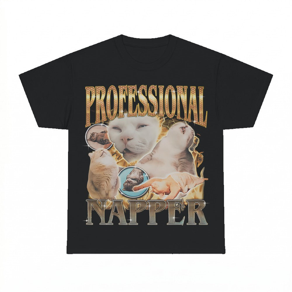 Professional Napper Cat Shirt - Gildan Unisex Tee