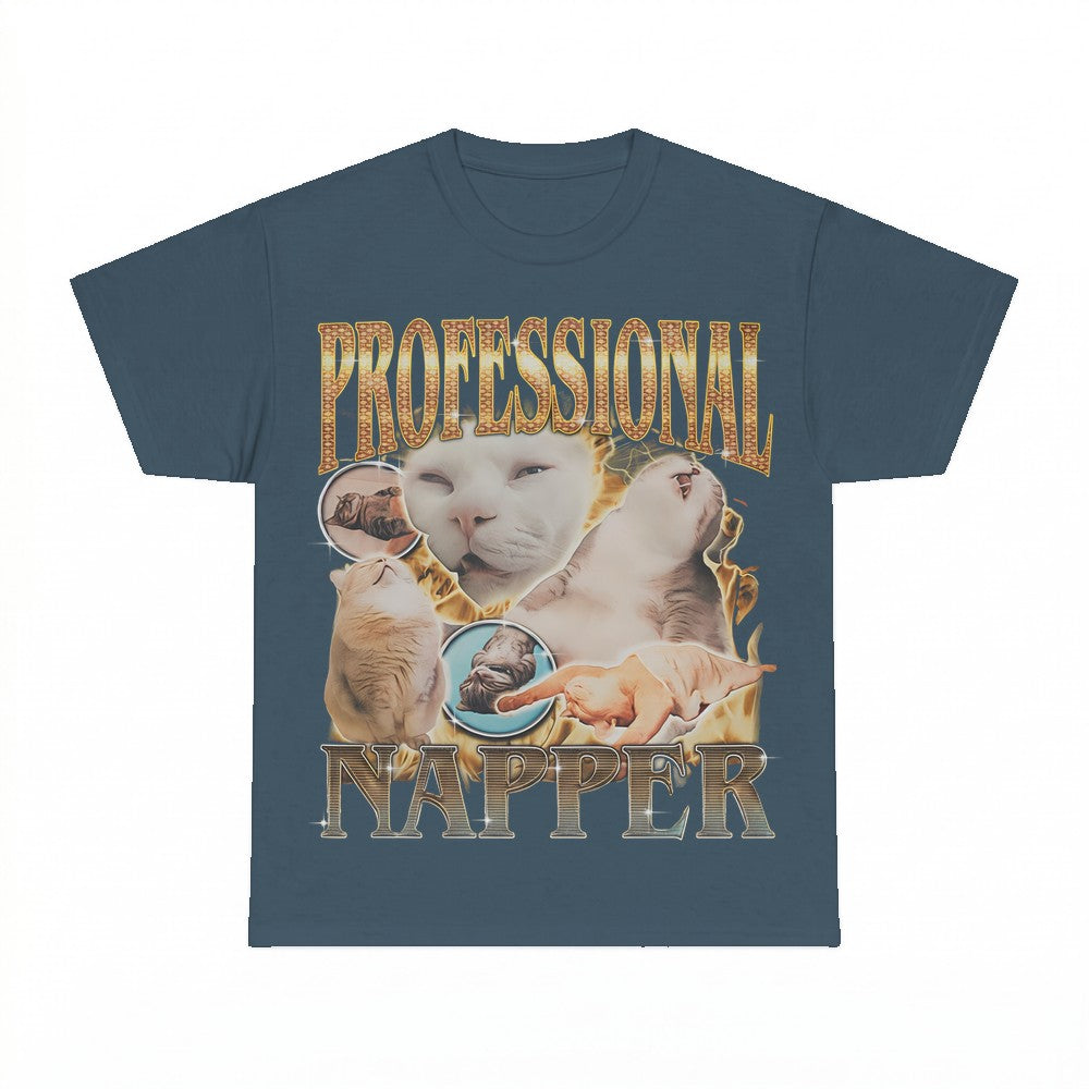 Professional Napper Cat Shirt - Gildan Unisex Tee