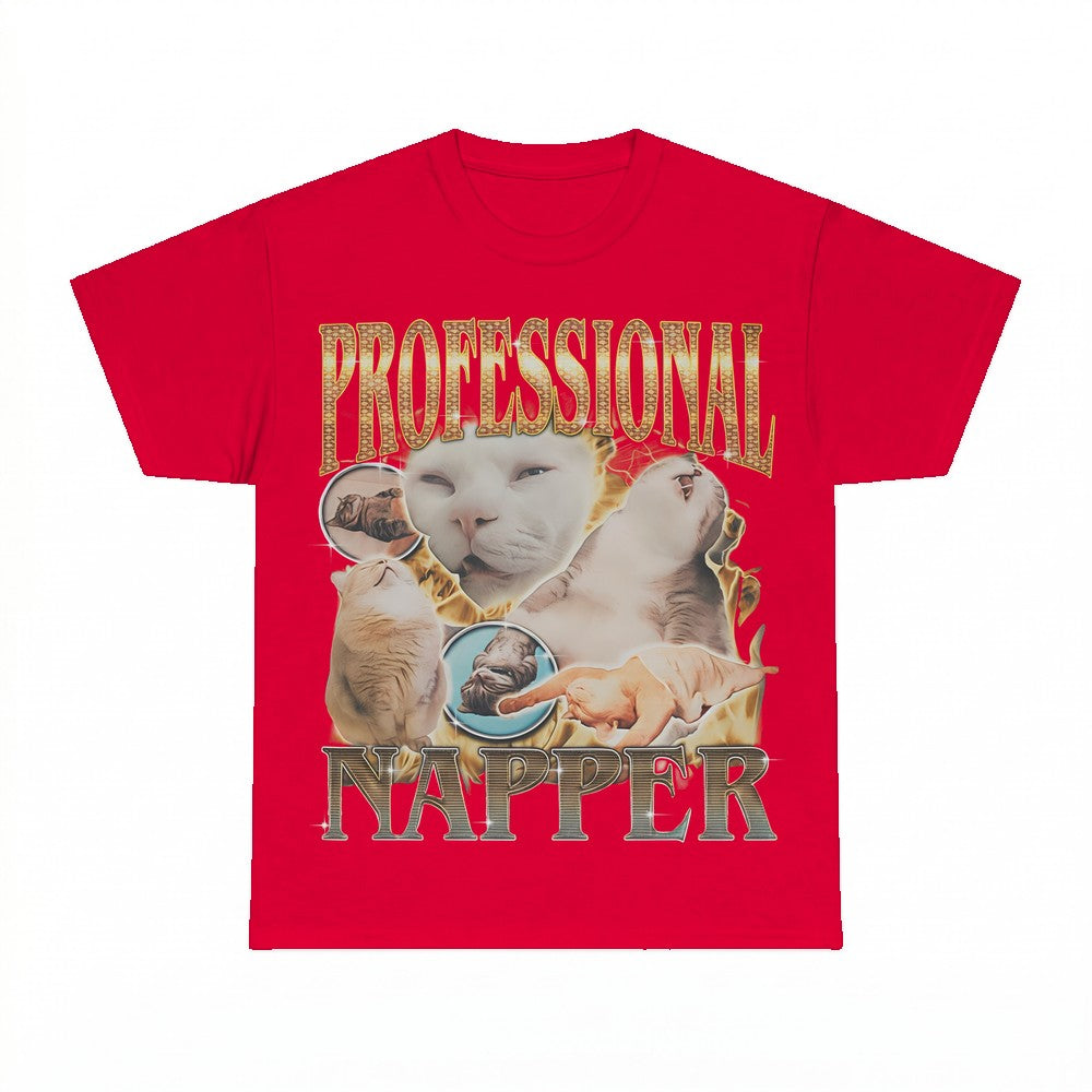 Professional Napper Cat Shirt - Gildan Unisex Tee