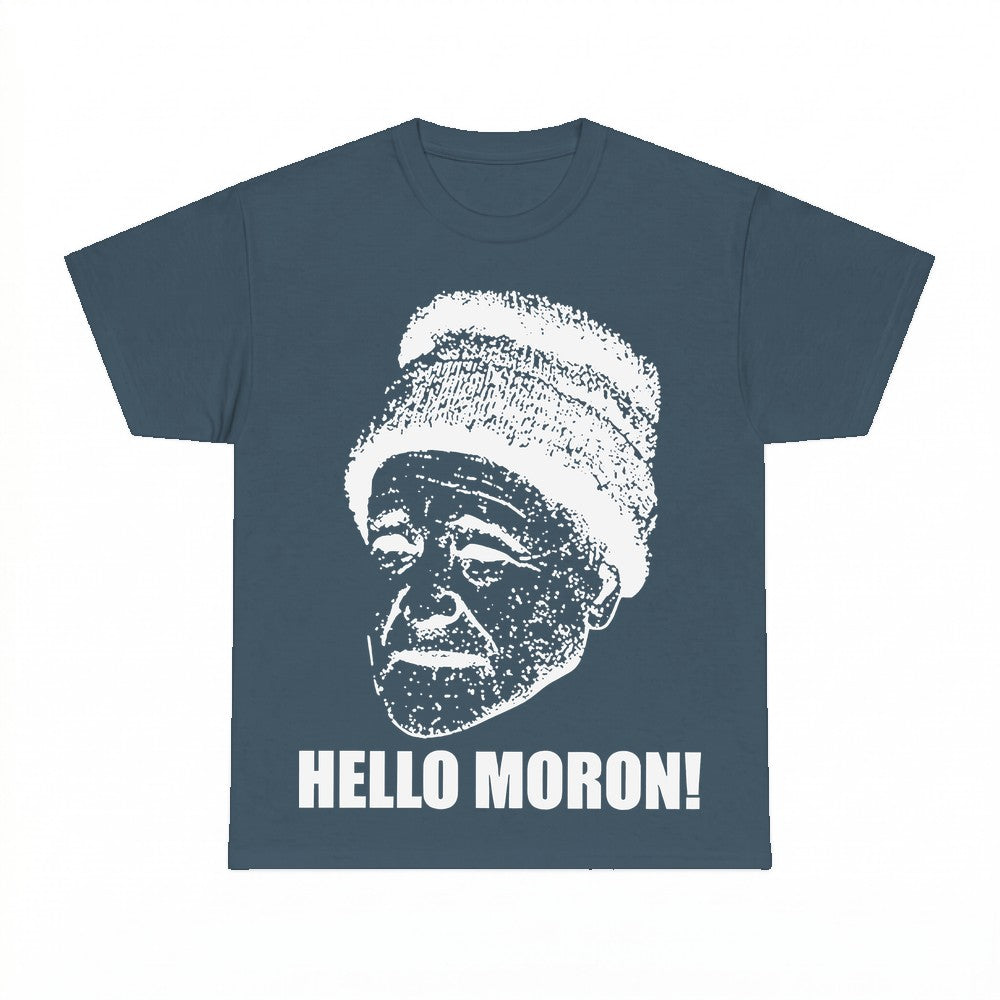 Hello Moron Shirt - Gildan Unisex Tee