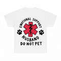 Comfort Colors Emotional Support Husband Shirt - Gildan Unis