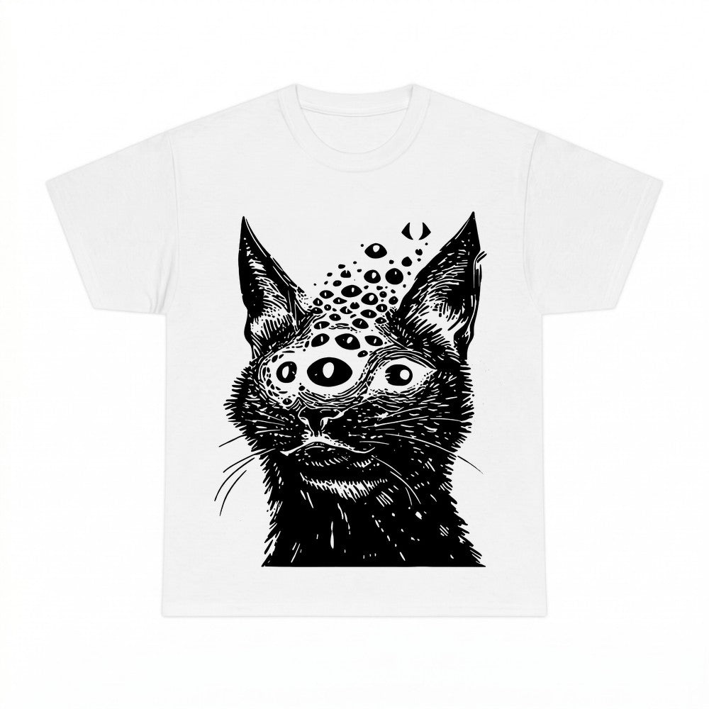 Weirdcore Cat Shirt - Gildan Unisex Tee