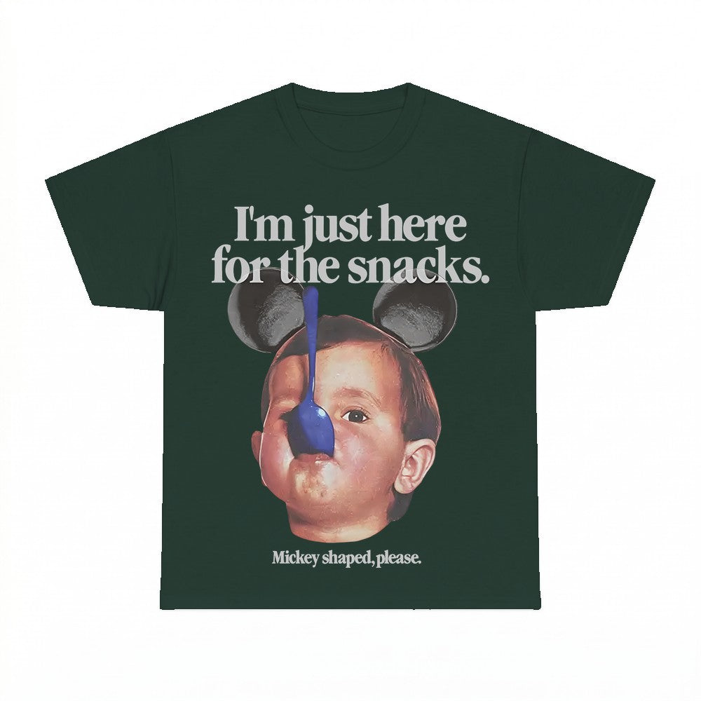 I'm Just Here For The Snacks T-shirt - Gildan Unisex Tee