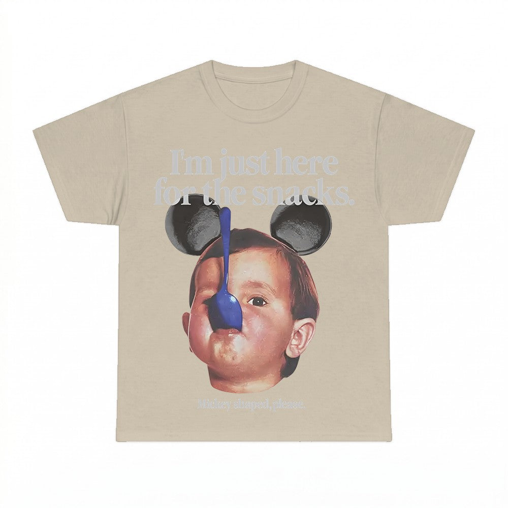 I'm Just Here For The Snacks T-shirt - Gildan Unisex Tee