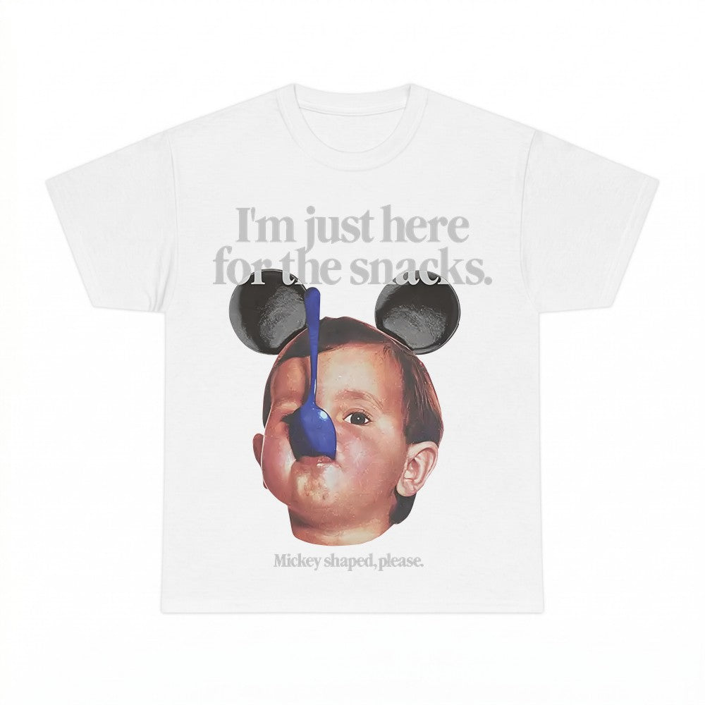 I'm Just Here For The Snacks T-shirt - Gildan Unisex Tee