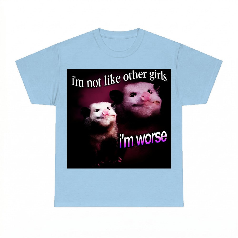 Vintage 90s Wacky Opossum Shirt - Gildan Unisex Tee