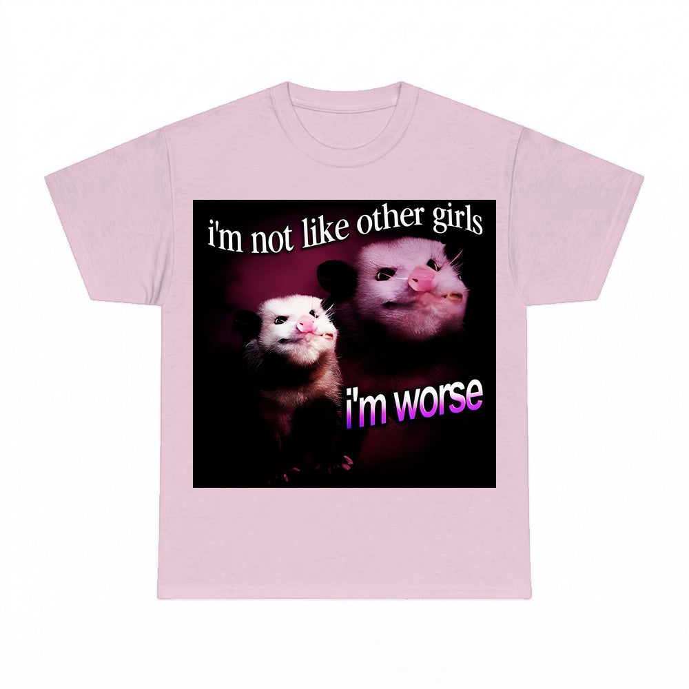 Vintage 90s Wacky Opossum Shirt - Gildan Unisex Tee