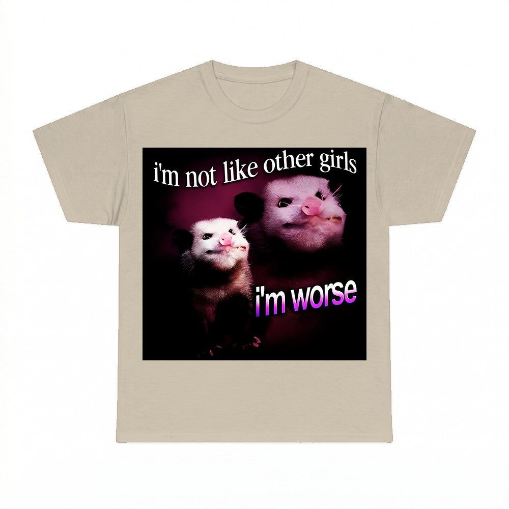 Vintage 90s Wacky Opossum Shirt - Gildan Unisex Tee