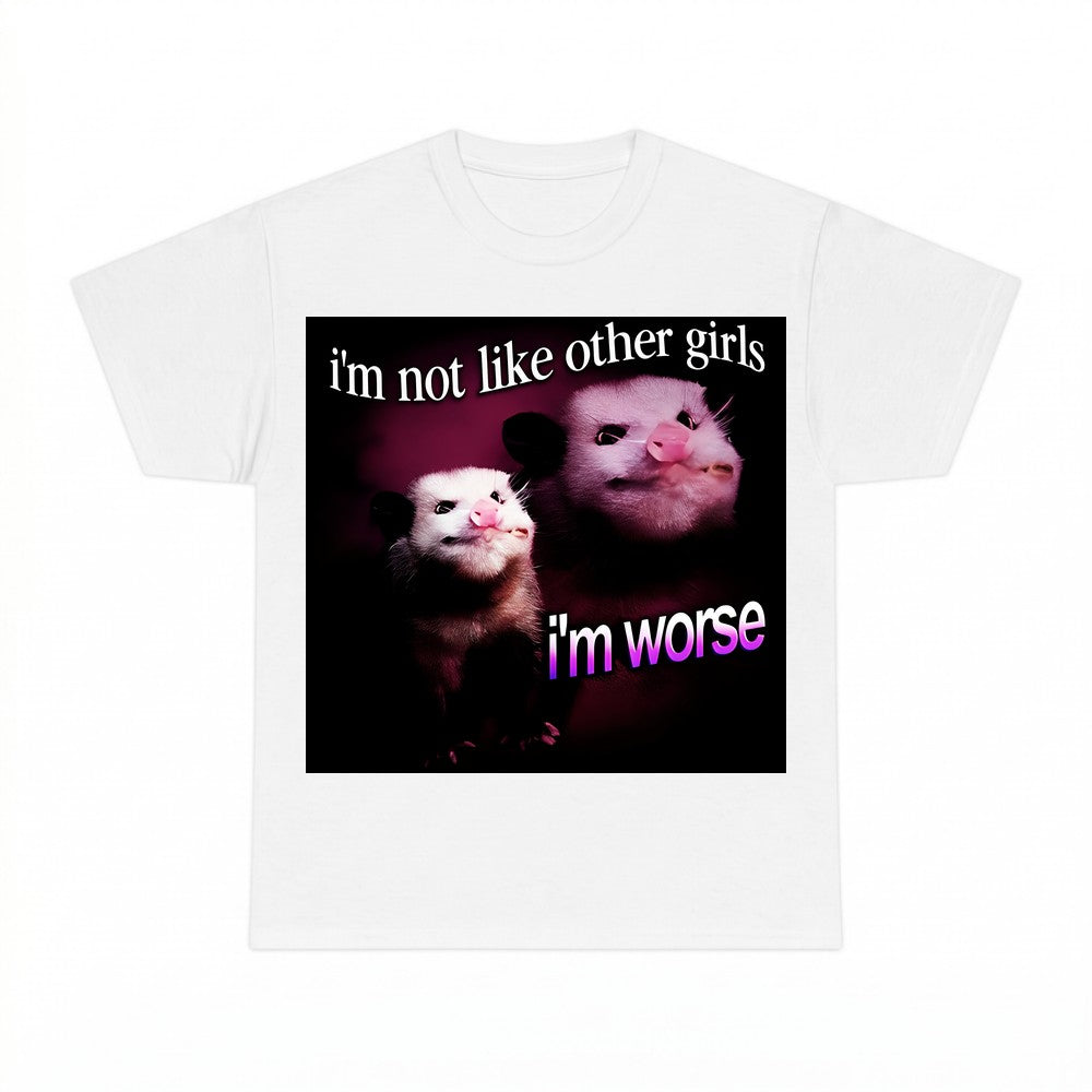 Vintage 90s Wacky Opossum Shirt - Gildan Unisex Tee