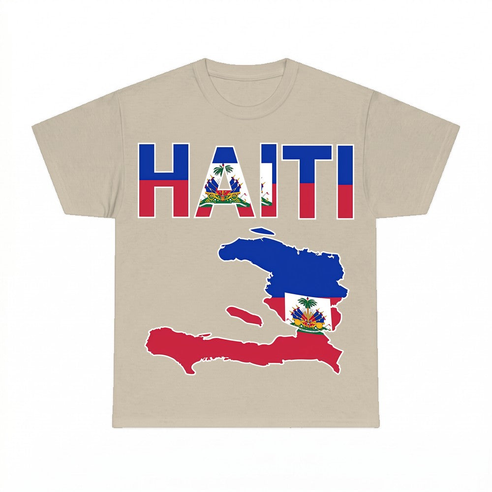 Haiti T-Shirt - Gildan Unisex Tee