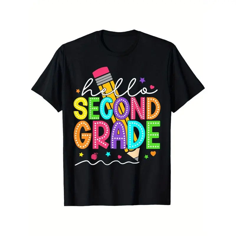 Hello Second Grade Youth Shirt