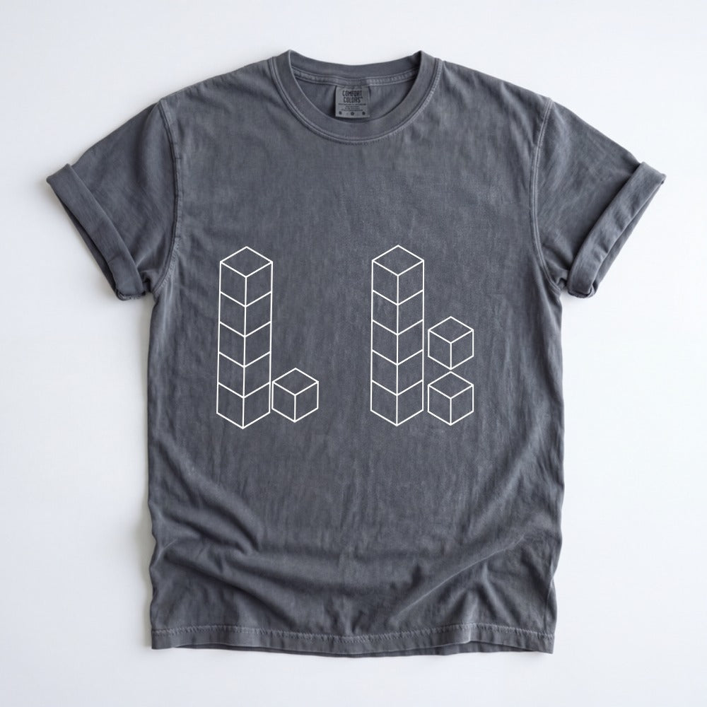 Funny 6 7 Number Teacher Comfort Colors Shirt