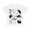Cartoon Cats in Space Shirt - Gildan Unisex Tee
