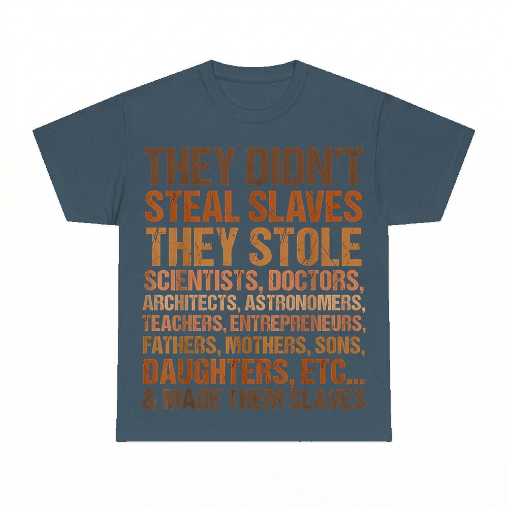They Stole Scientists Doctors Architects Astronomers Teachers Entrepreneurs Fathers Mothers Sons Daughters Et Al Shirt - Gildan Unisex Tee