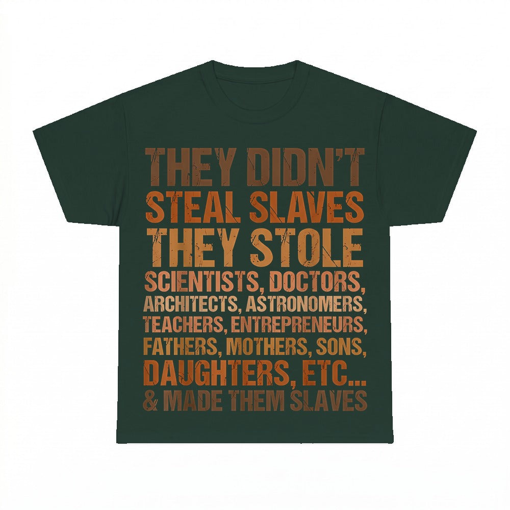 They Stole Scientists Doctors Architects Astronomers Teachers Entrepreneurs Fathers Mothers Sons Daughters Et Al Shirt - Gildan Unisex Tee