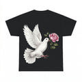 Boho Dove Rose Shirt - Gildan Unisex Tee