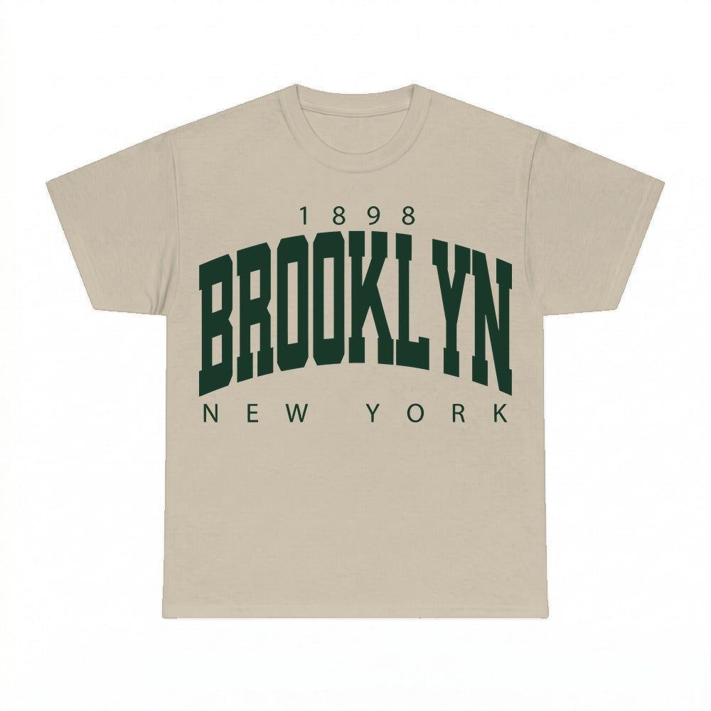 Brooklyn New York 1898 Vintage Retro Shirt - Gildan Unisex Tee