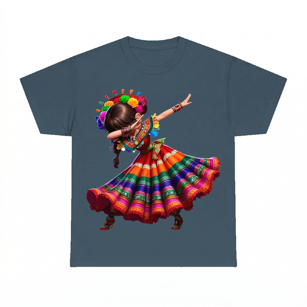 Let's Fiesta Dab Girl Shirt - Gildan Unisex Tee