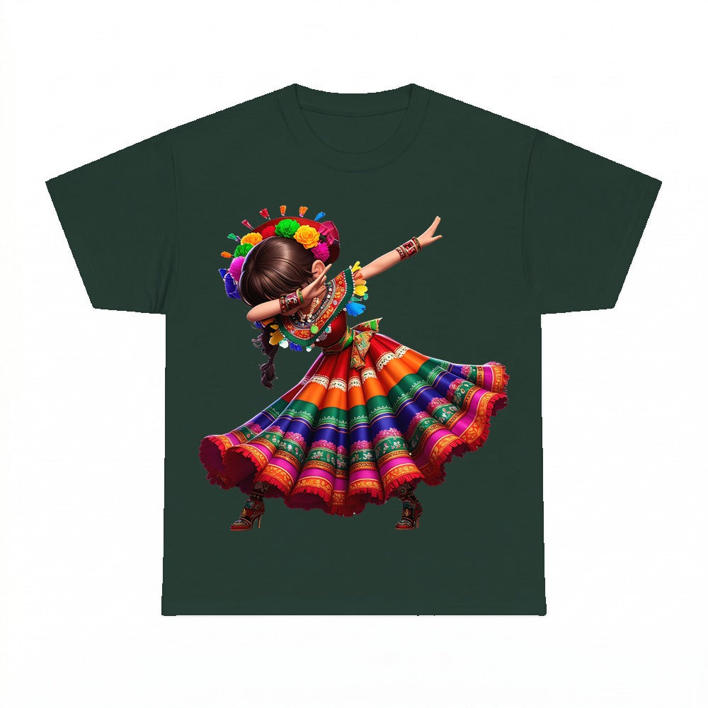 Let's Fiesta Dab Girl Shirt - Gildan Unisex Tee