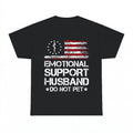Emotional Support Husband Shirt - Gildan Unisex Tee